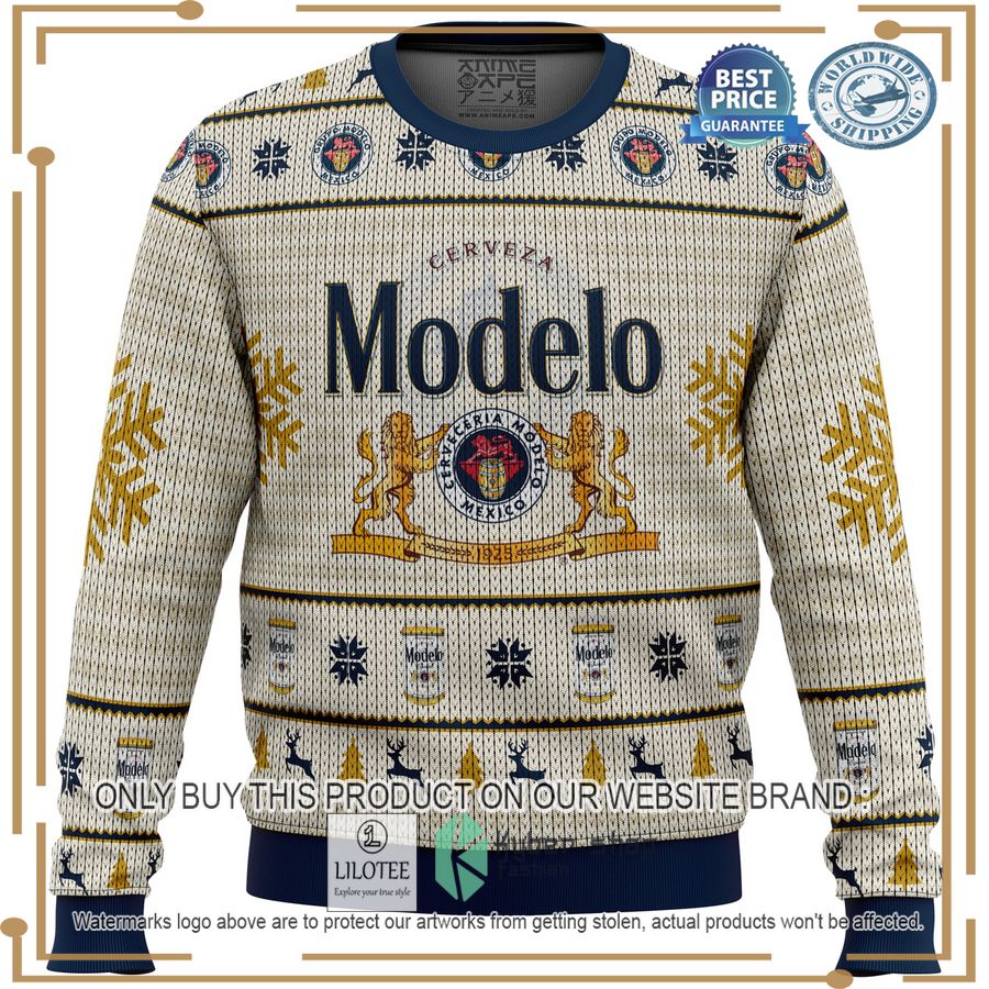 cerveza modelo christmas sweater 1 40397