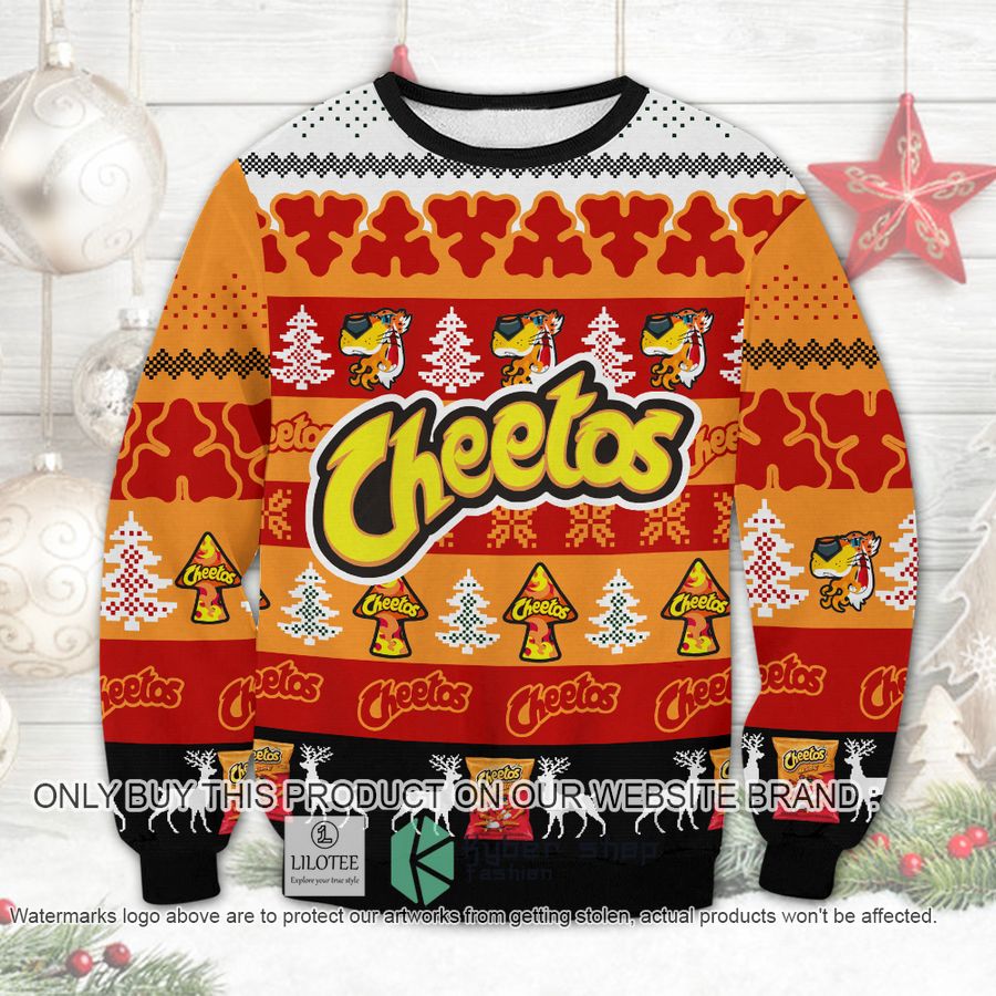 Cheetos Christmas Sweater, Sweatshirt 8