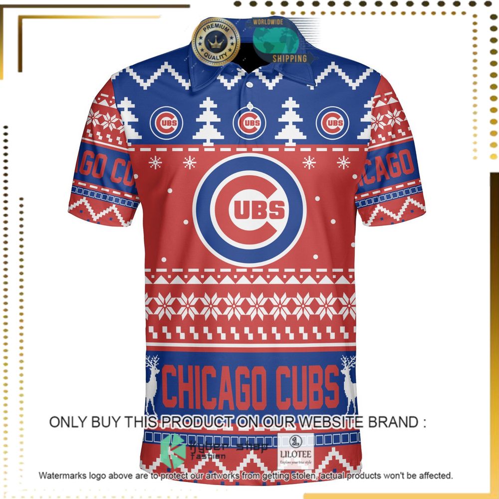 chicago cubs personalized sweater polo 1 92992