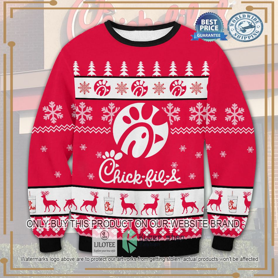 chick fil a ugly christmas sweater 1 68883