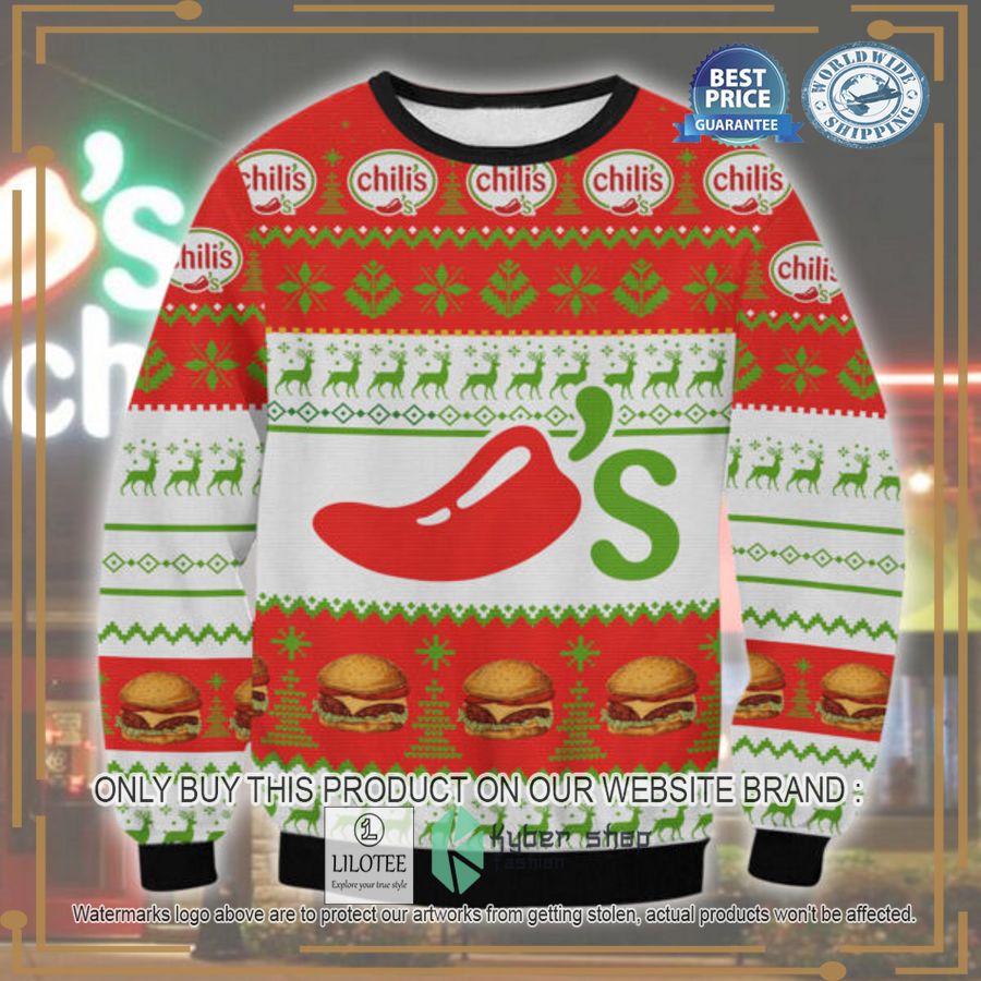 chilis red white christmas sweater 1 35762