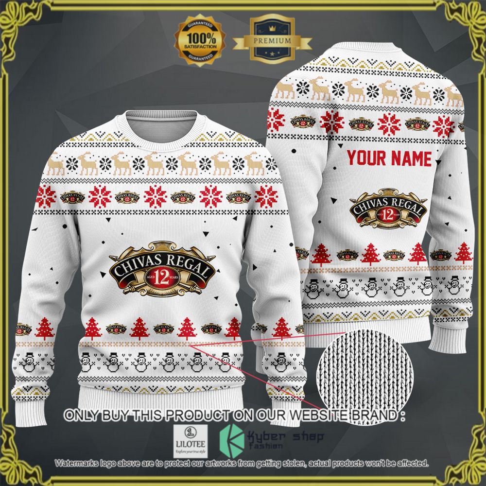 chivas regal 12 your name white christmas sweater hoodie sweater 1 50091