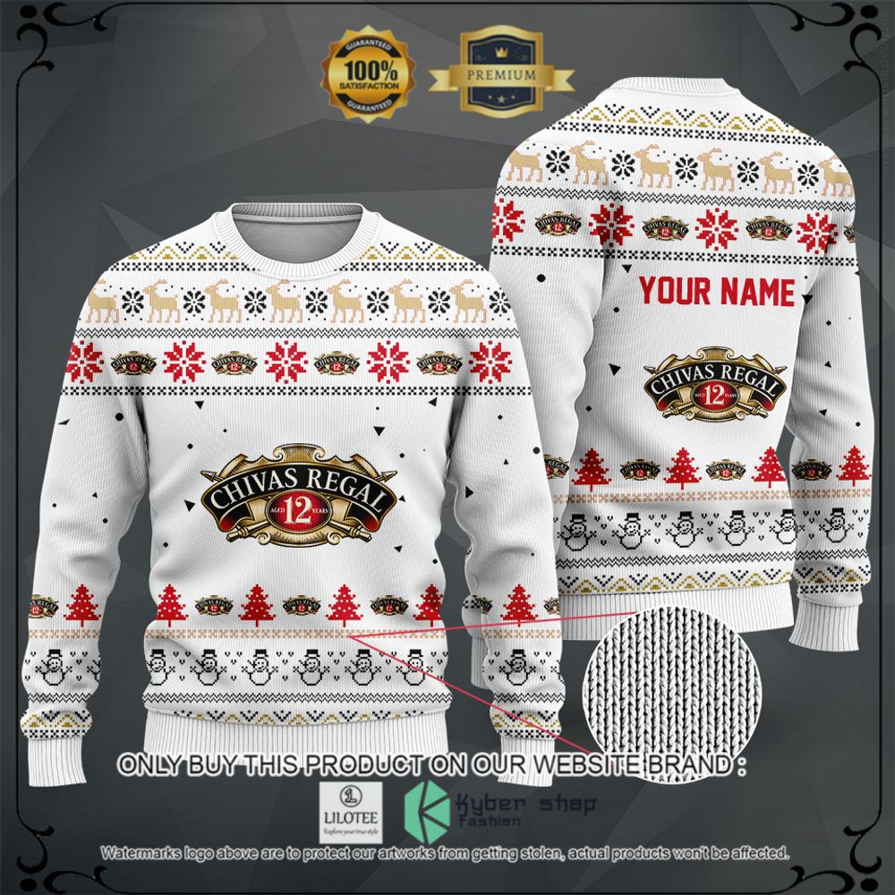 chivas regal 12 your name white christmas sweater hoodie sweater 1 72791