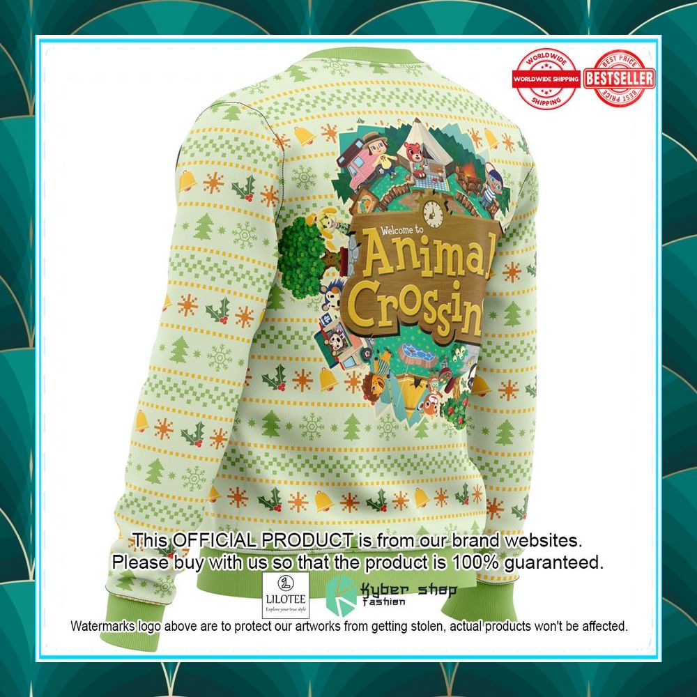 christmas animal festival animal crossing christmas sweater 4 288