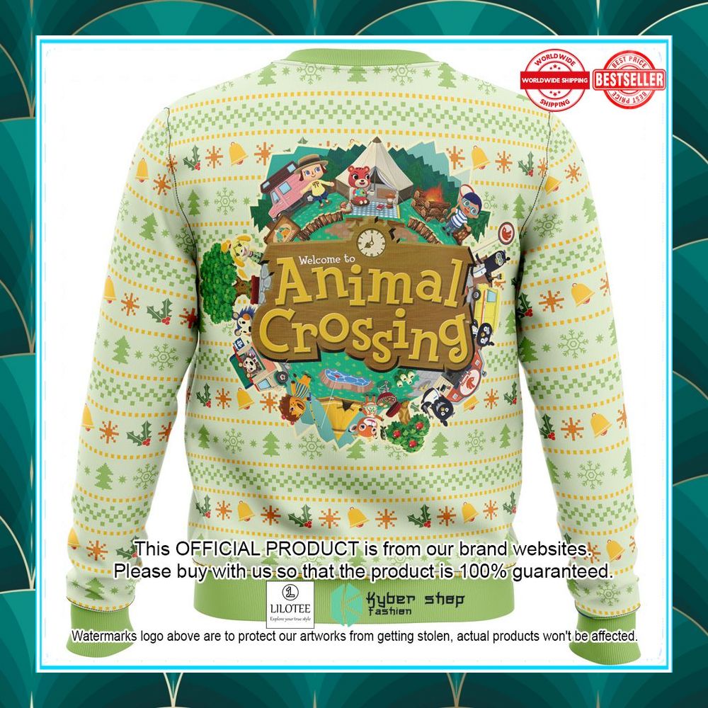christmas animal festival animal crossing christmas sweater 5 591