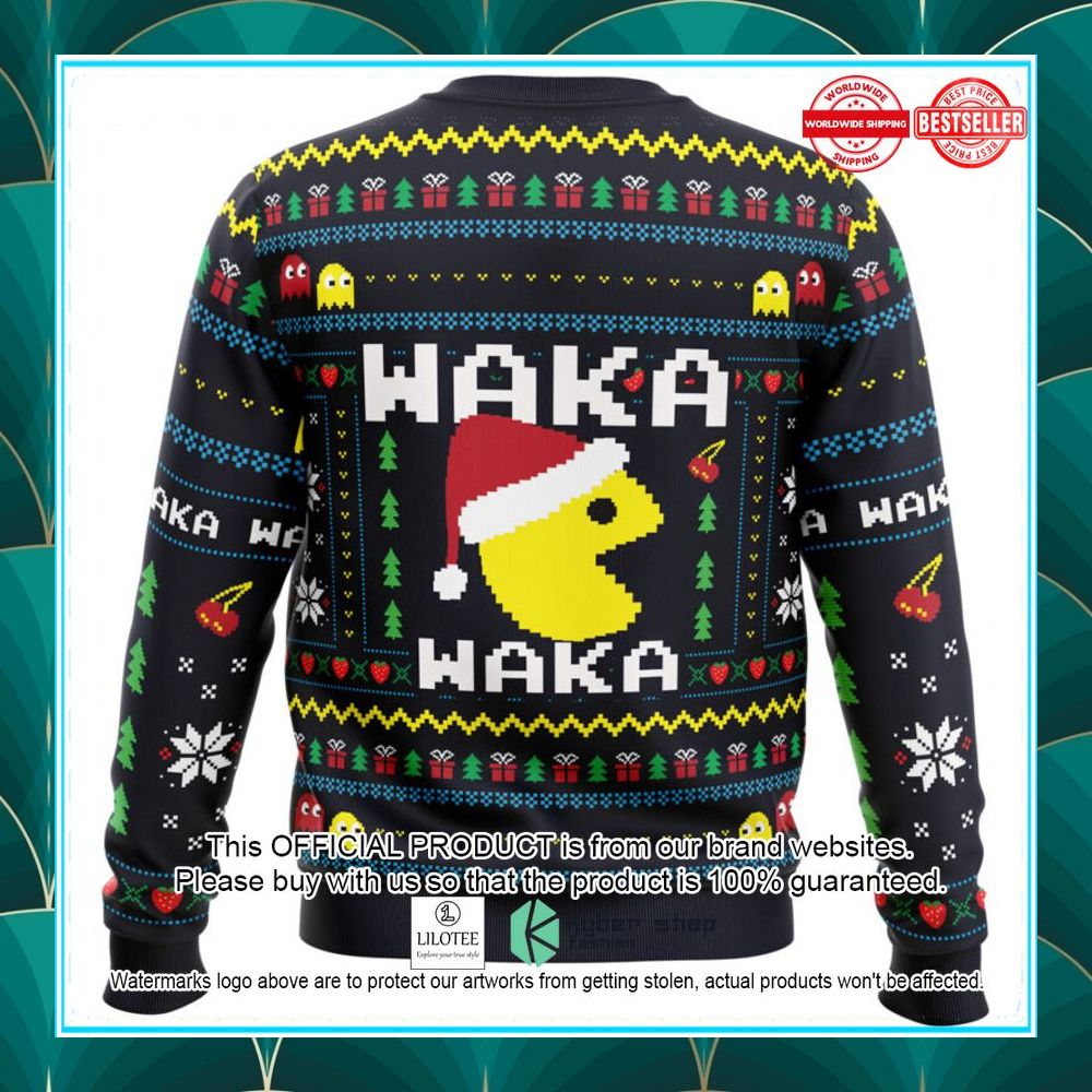 Christmas Arcade Pac-Man Sweater Christmas 6 christmas arcade pac man sweater christmas 2 145