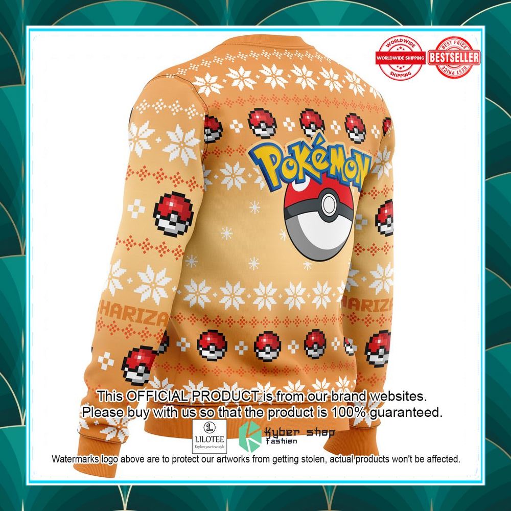 christmas charizard pokemon christmas sweater 4 741