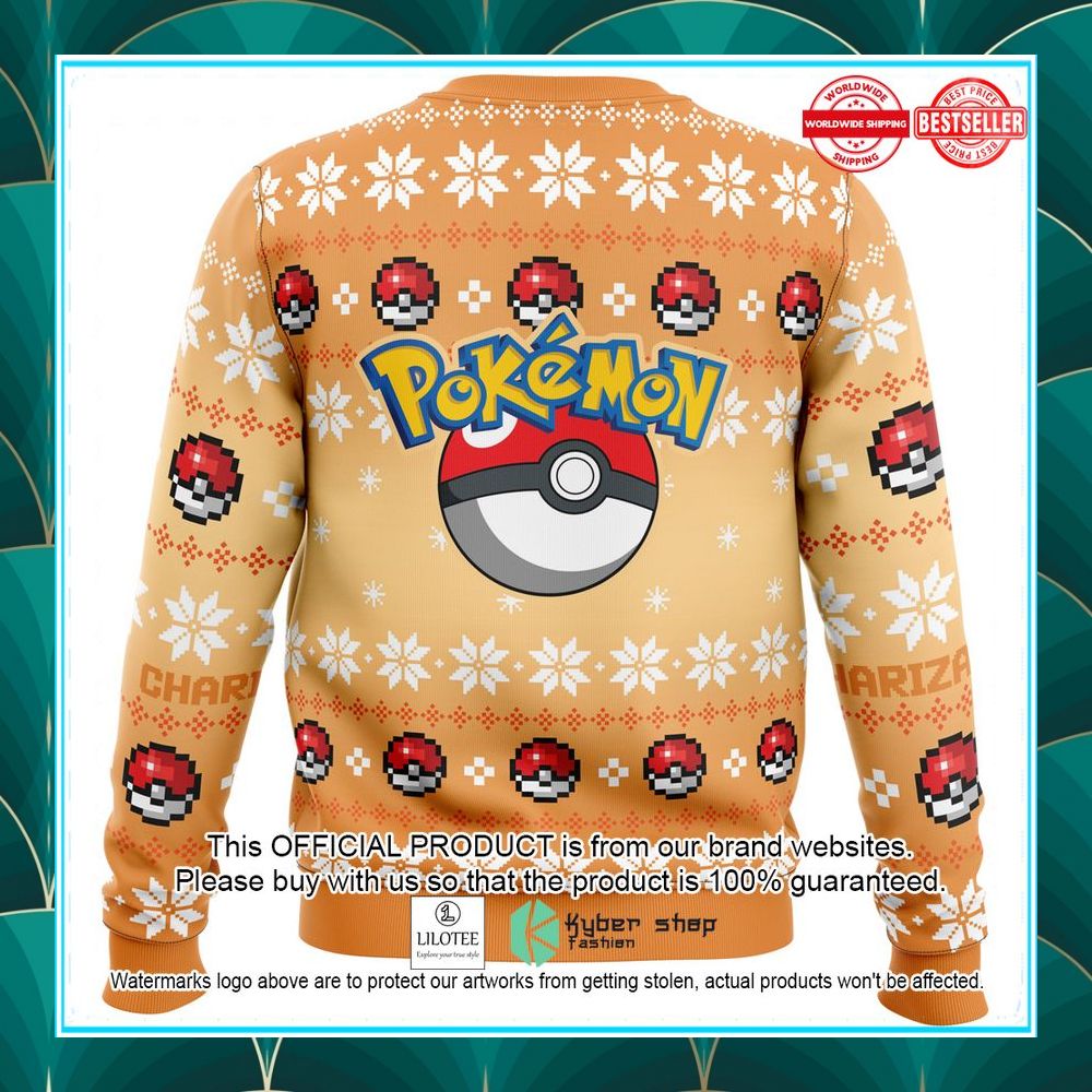 christmas charizard pokemon christmas sweater 5 228