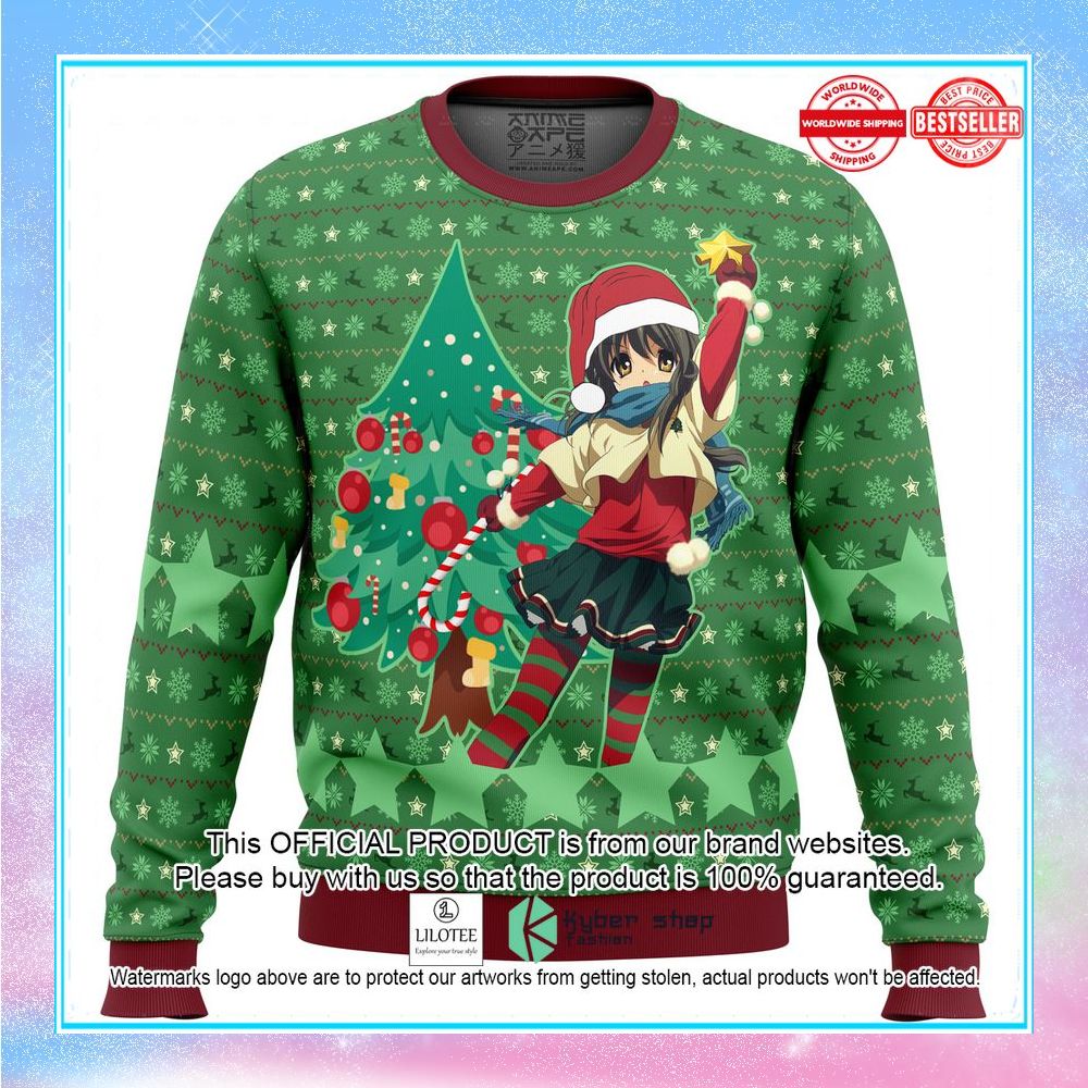 clannad wish upon a star this christmas christmas sweater 1 837
