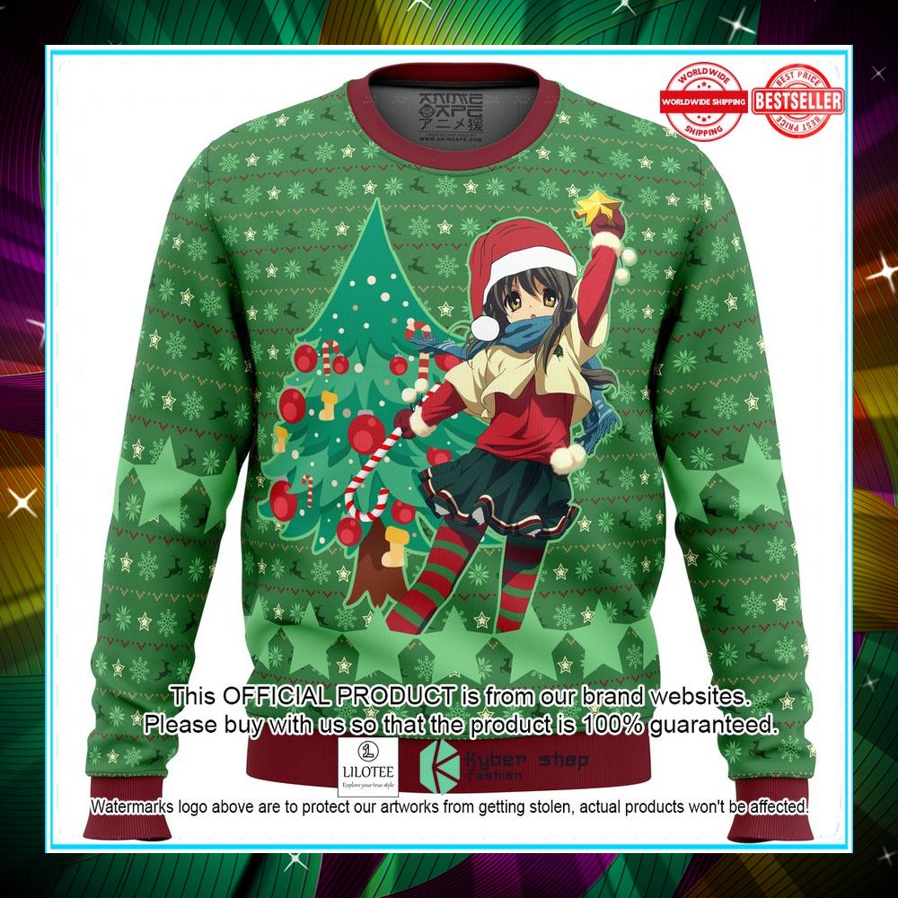 clannad wish upon a star this christmas christmas sweater 1 933
