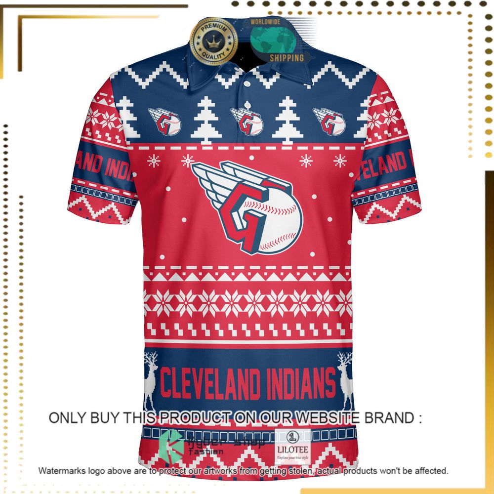 cleveland indians personalized sweater polo 1 46138