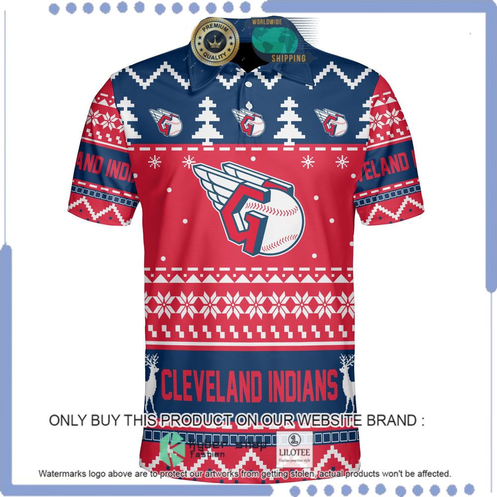 cleveland indians personalized sweater polo 1 53808