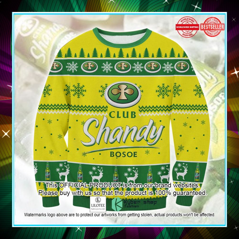 club beer shandy christmas sweater 1 125