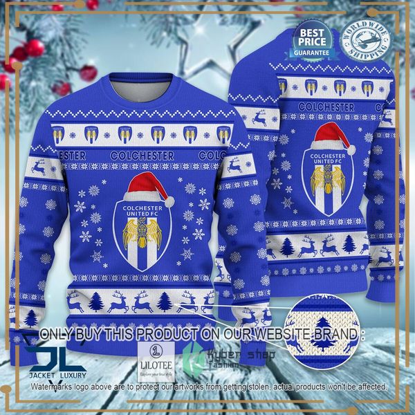 colchester united christmas sweater 1 1967