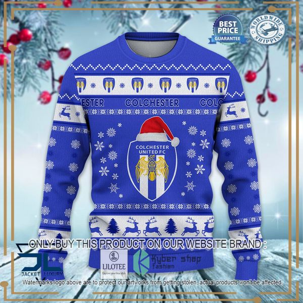 colchester united christmas sweater 2 81066