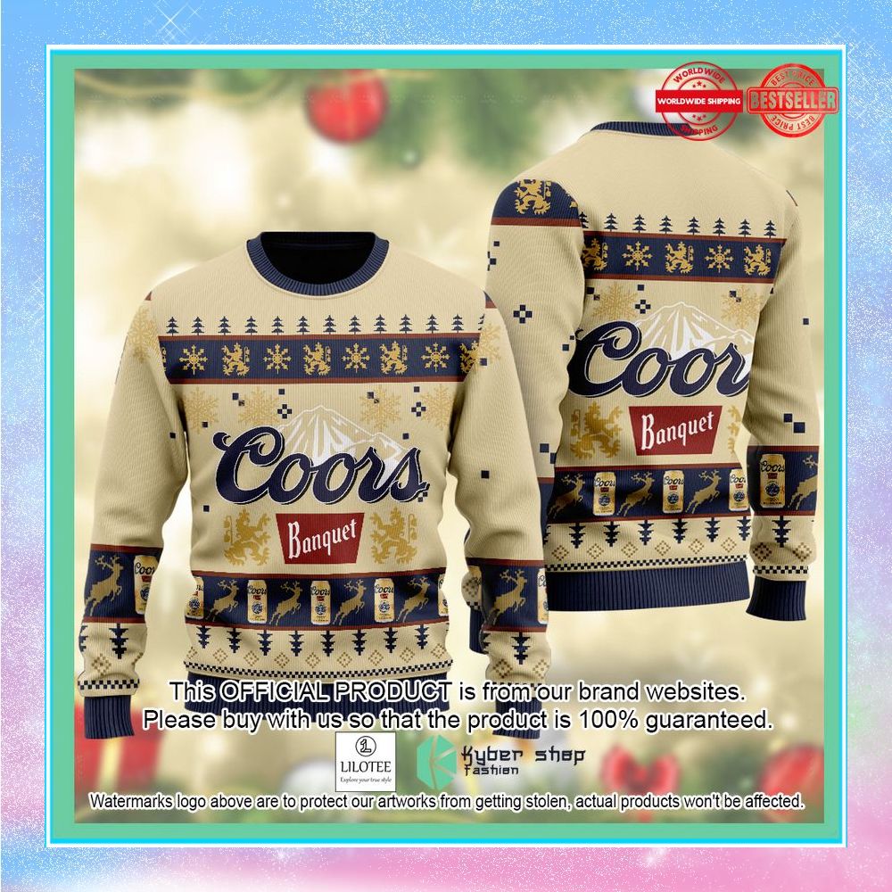coors banquet logo chirstmas sweater 1 797