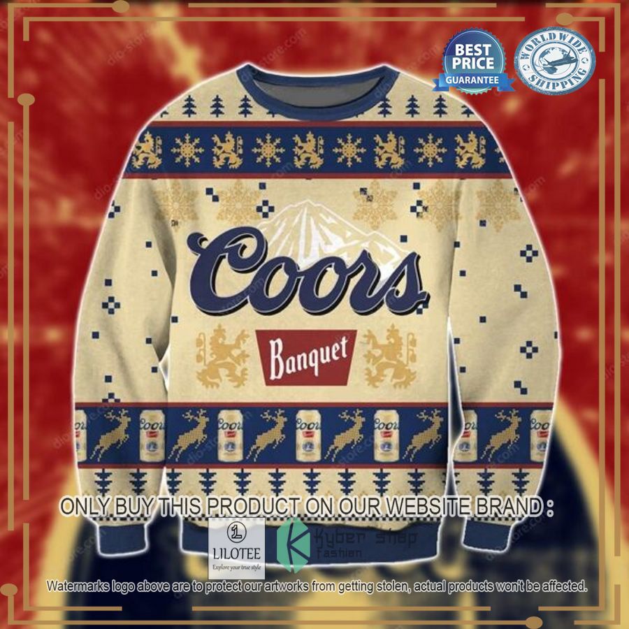 Coors Banquet Ugly Christmas Sweater - LIMITED EDITION 3