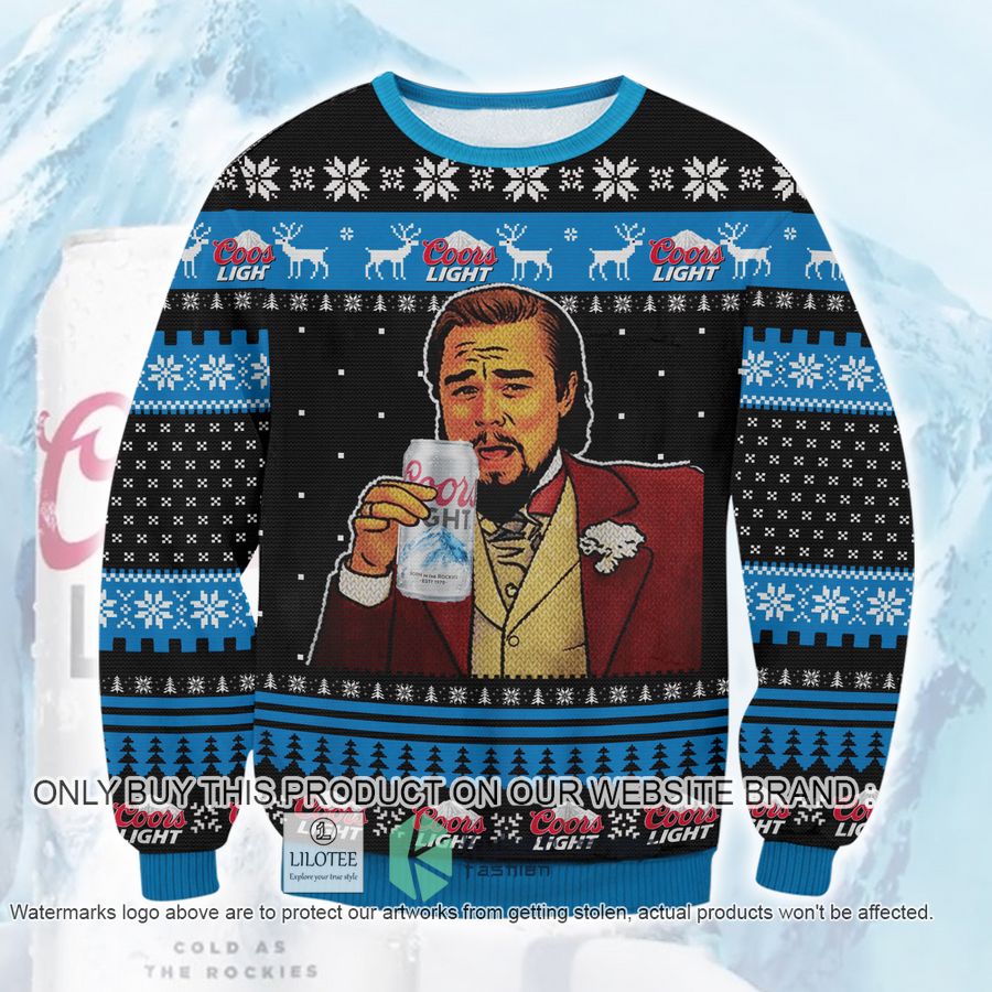 Coors Light Beer Meme Christmas Sweater, Sweatshirt 8