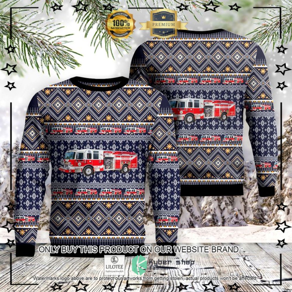 coraopolis pennsylvania allegheny county emergency services christmas sweater 1 72940