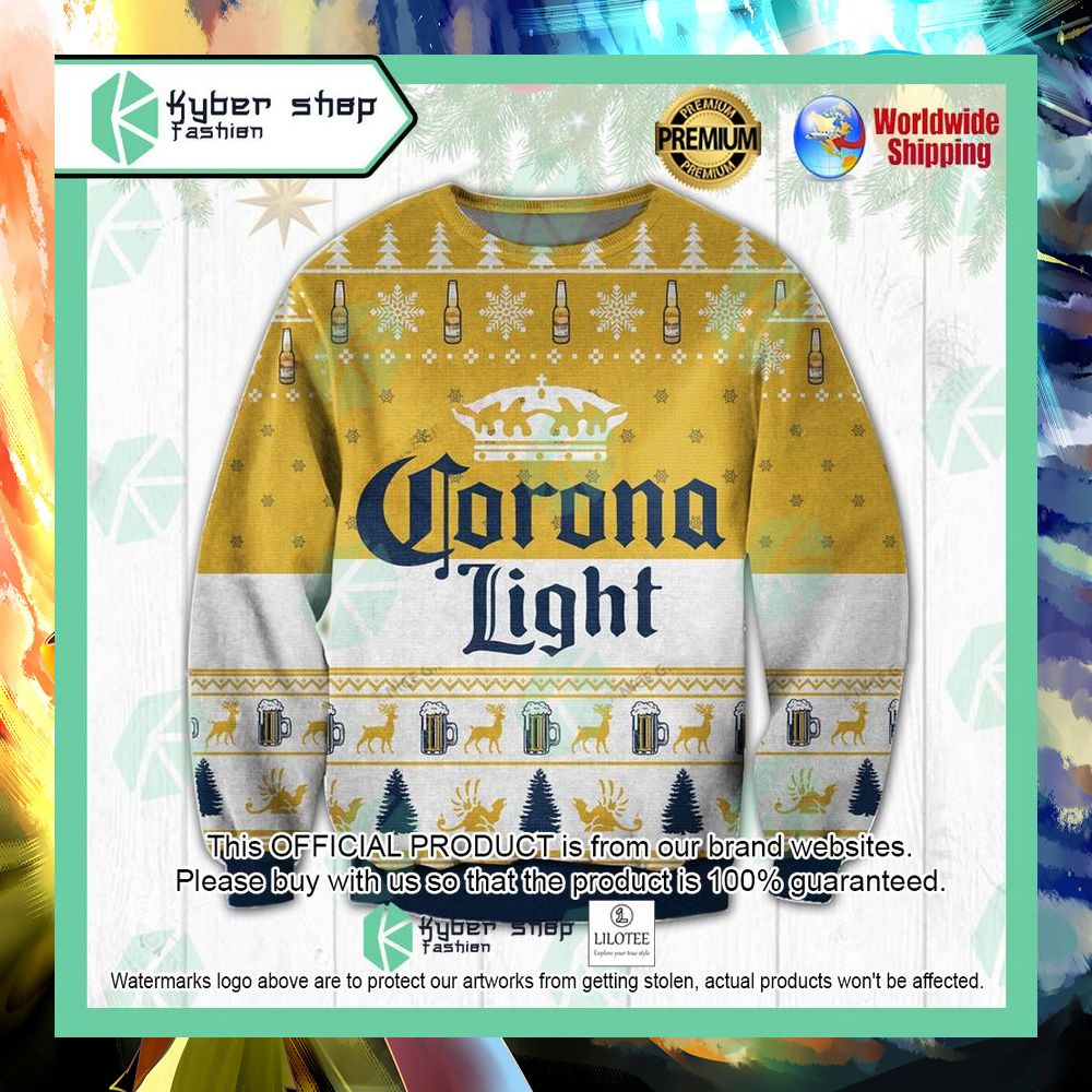 corona light christmas sweater 1 148