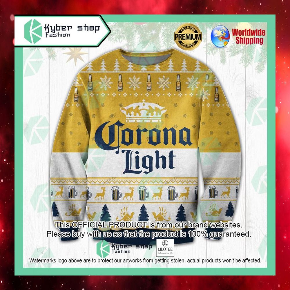 corona light christmas sweater 1 394