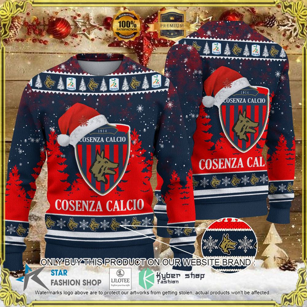 Cosenza Calcio Christmas Sweater - LIMITED EDITION 7