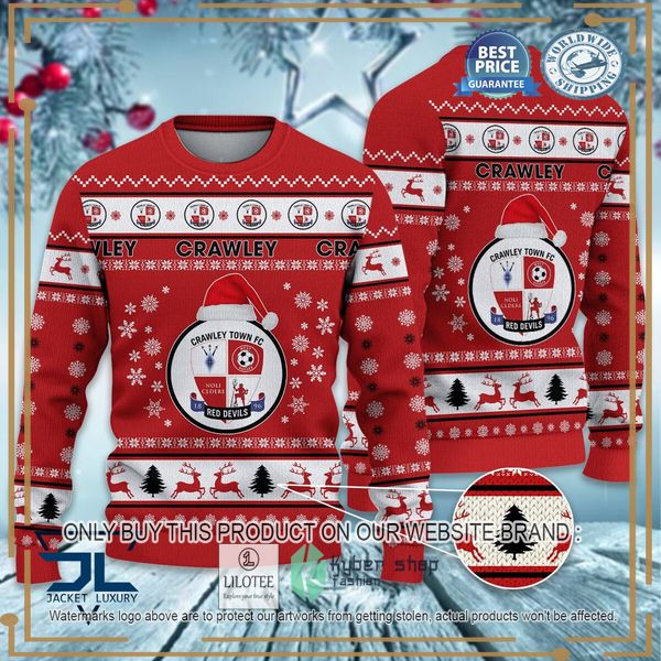 crawley town christmas sweater 1 26166