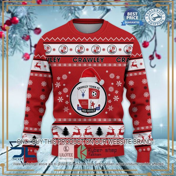 crawley town christmas sweater 2 35976