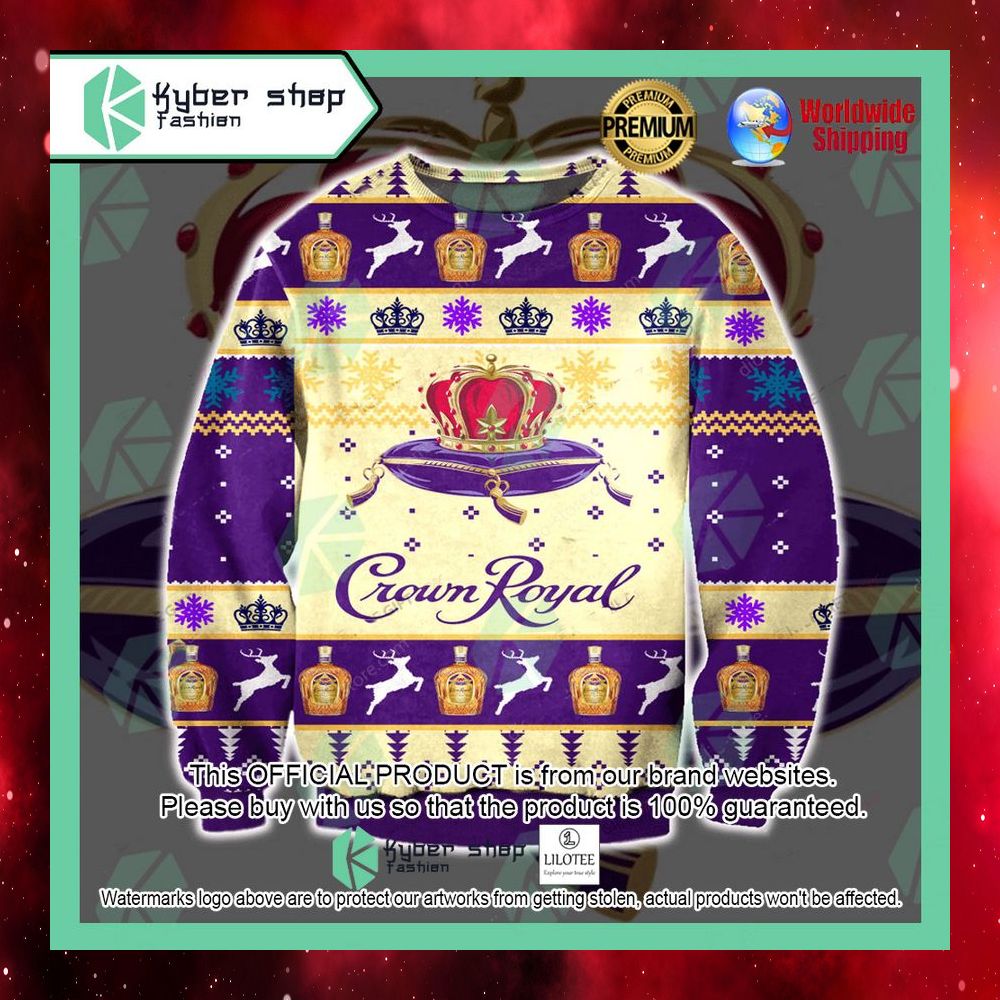crown royal christmas sweater 1 40