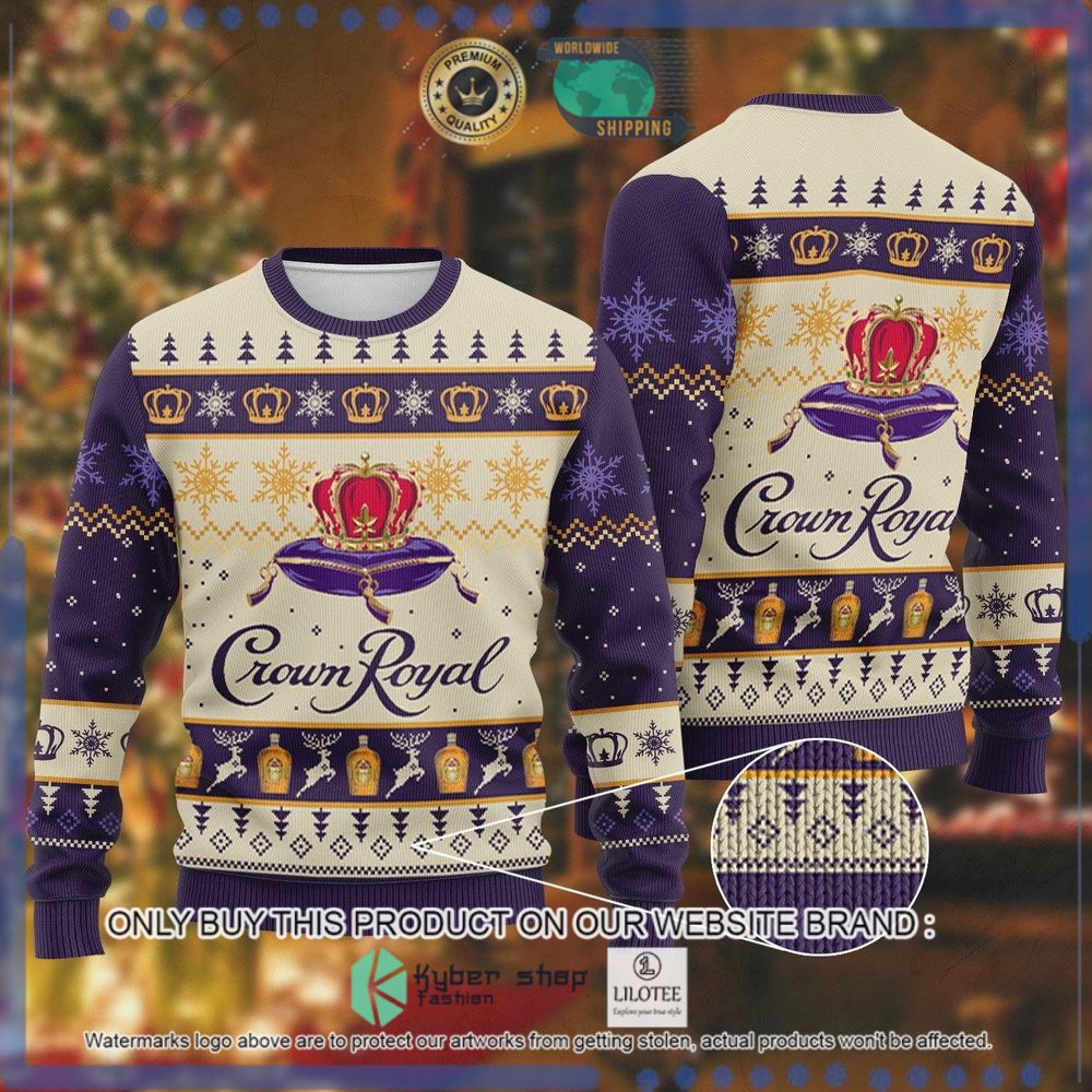 crown royal christmas sweater 1 87970