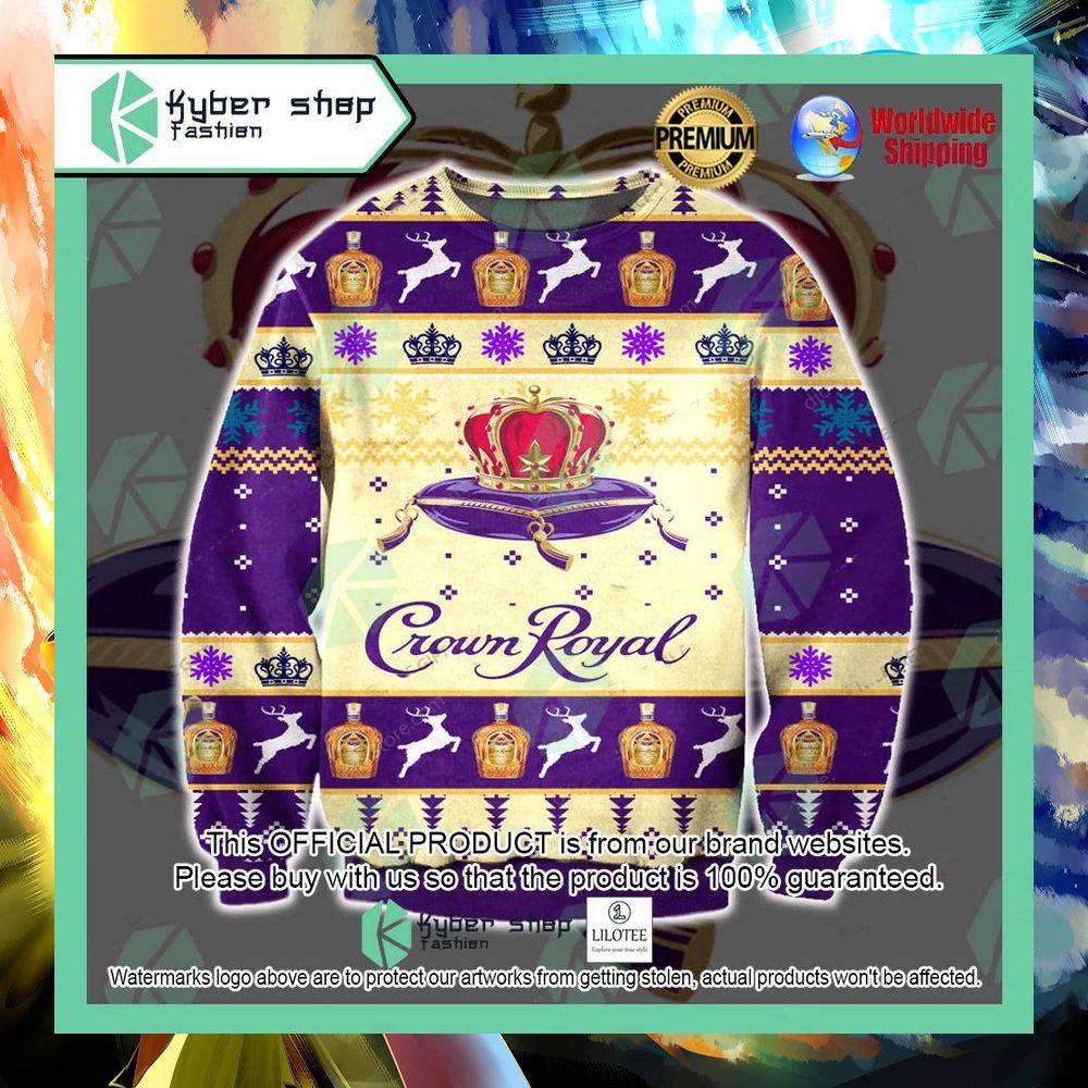 crown royal christmas sweater 1 945