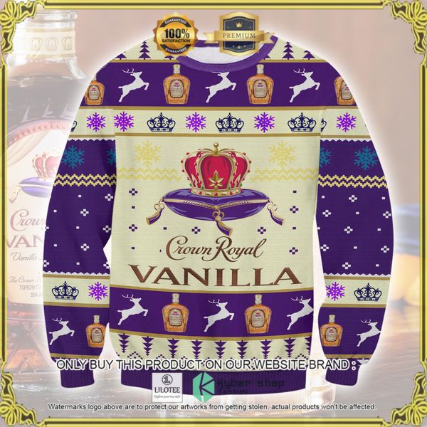 crown royal vanilla woolen knitted sweater 1 86982