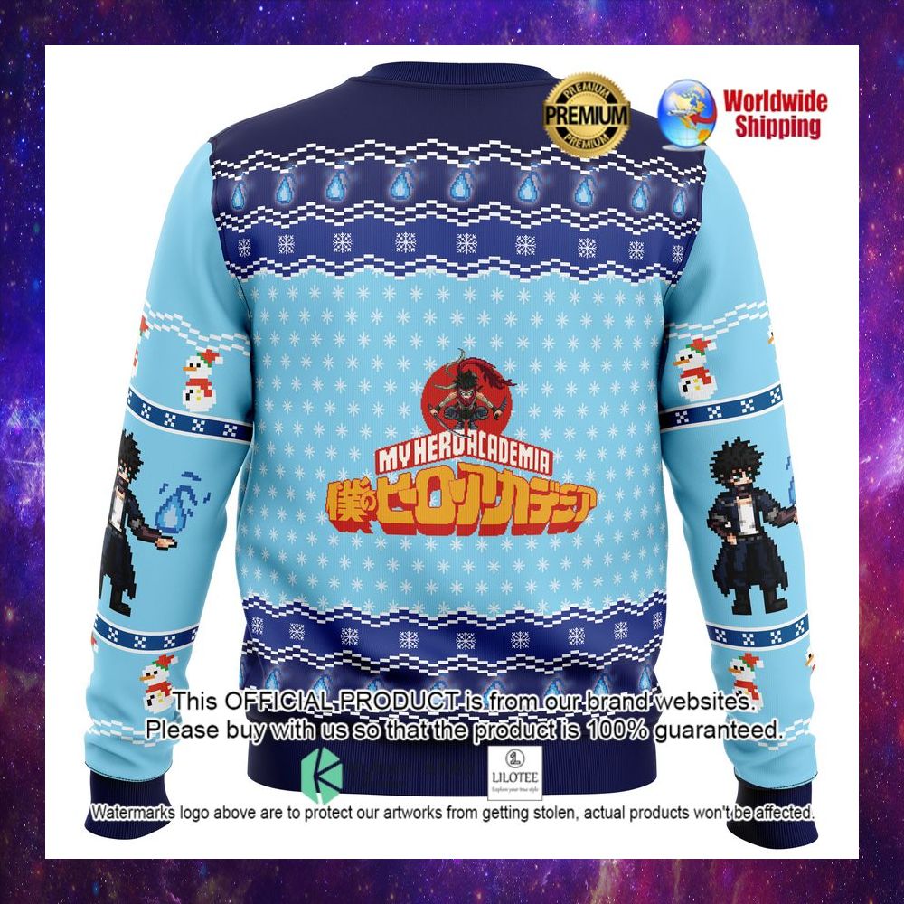 dabi blueflame my hero academia anime christmas sweater 1 272