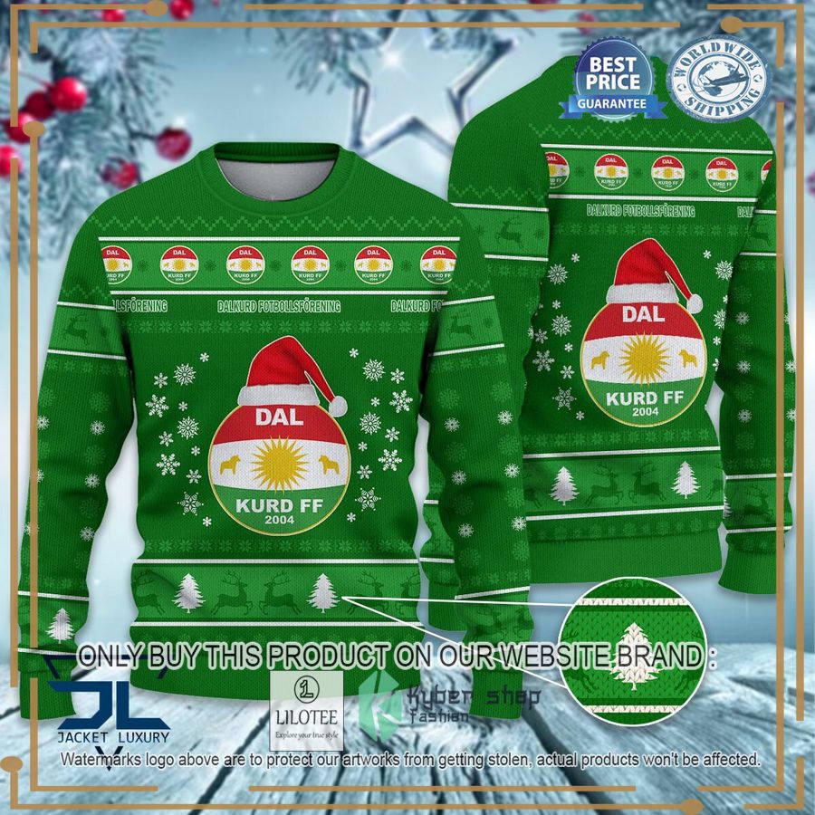 dalkurd fotbollsforening christmas sweater 1 67775