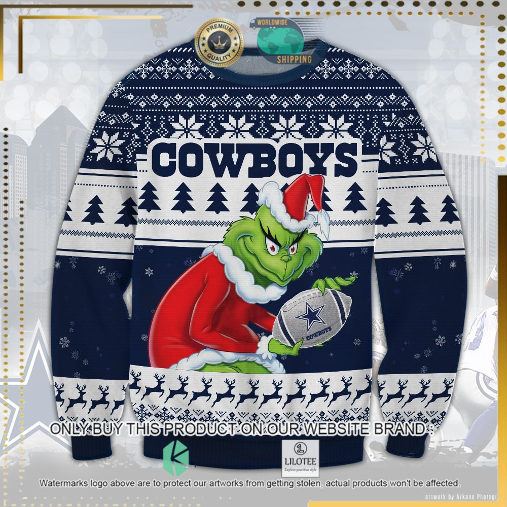 dallas cowboys grinch ugly sweater 1 2639