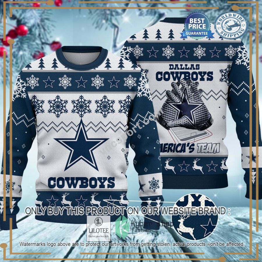 dallas cowboys nfl christmas sweater 1 69098