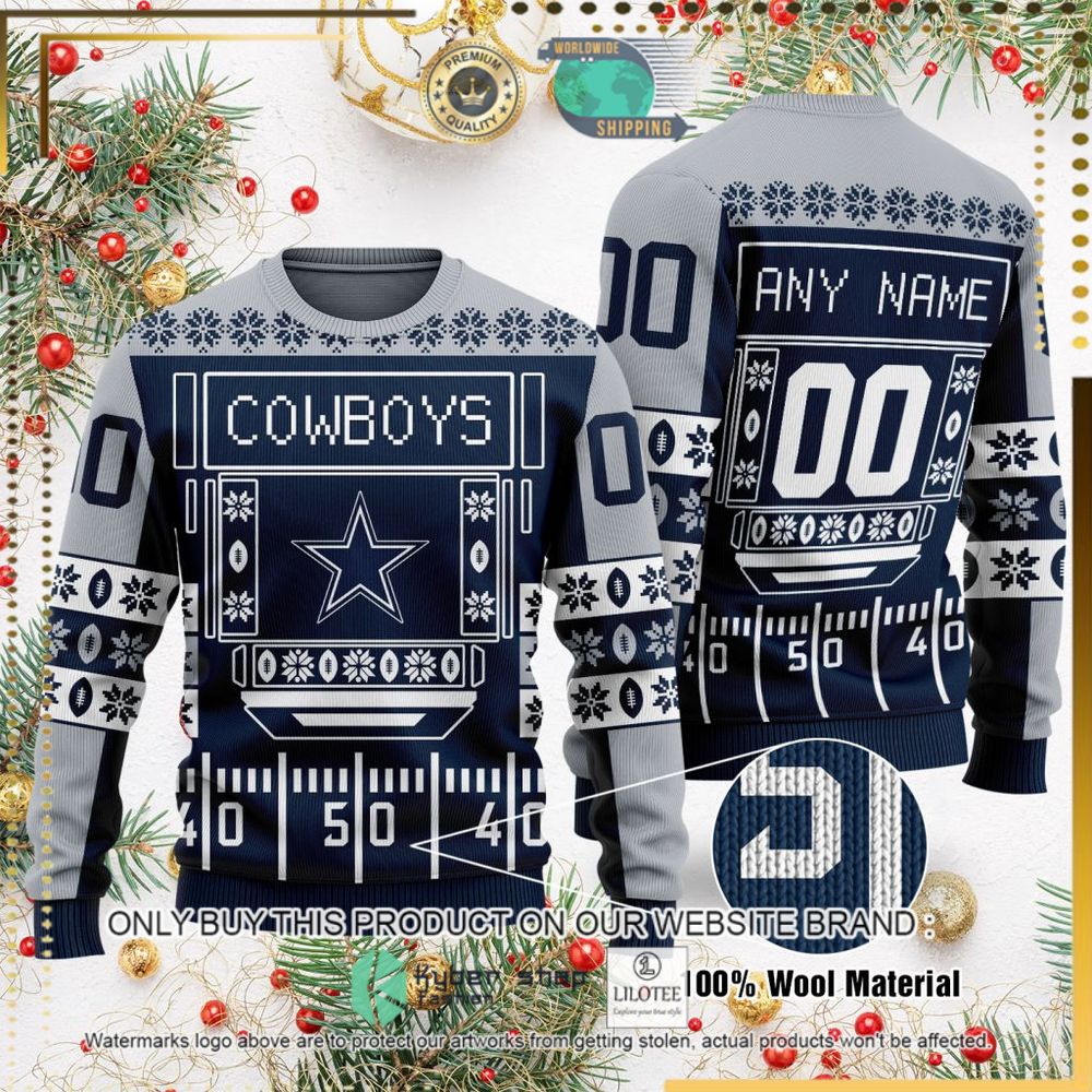 dallas cowboys nfl personalized ugly sweater 1 42906