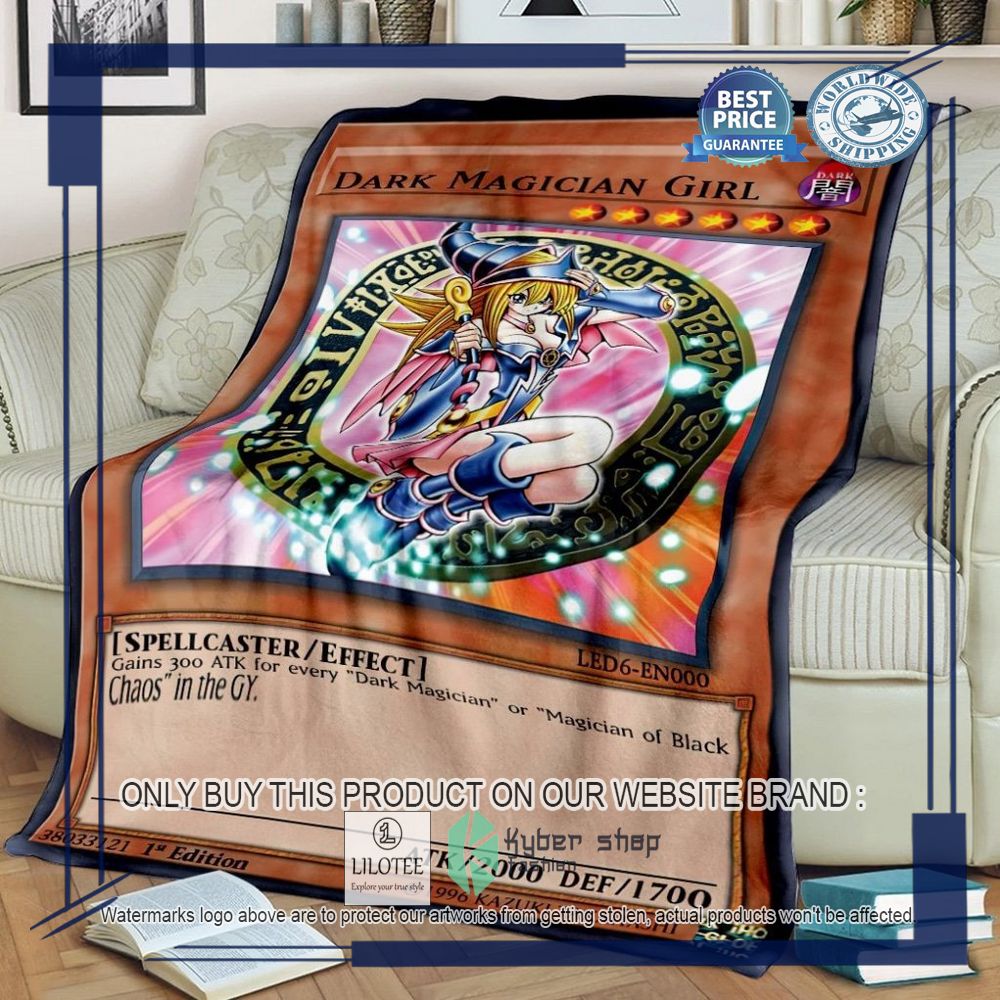 Dark Magician Girl brown Blanket - LIMITED EDITION 9