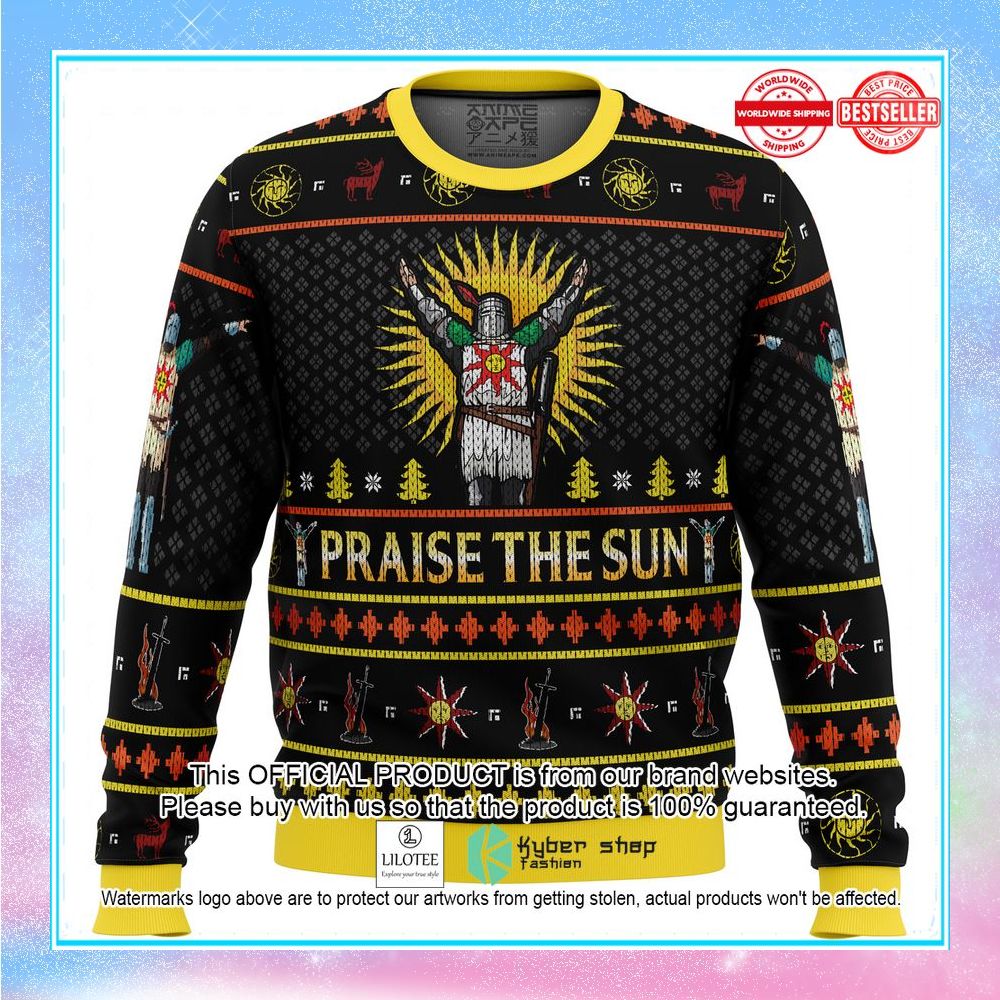 dark souls praise the sun sweater 1 807
