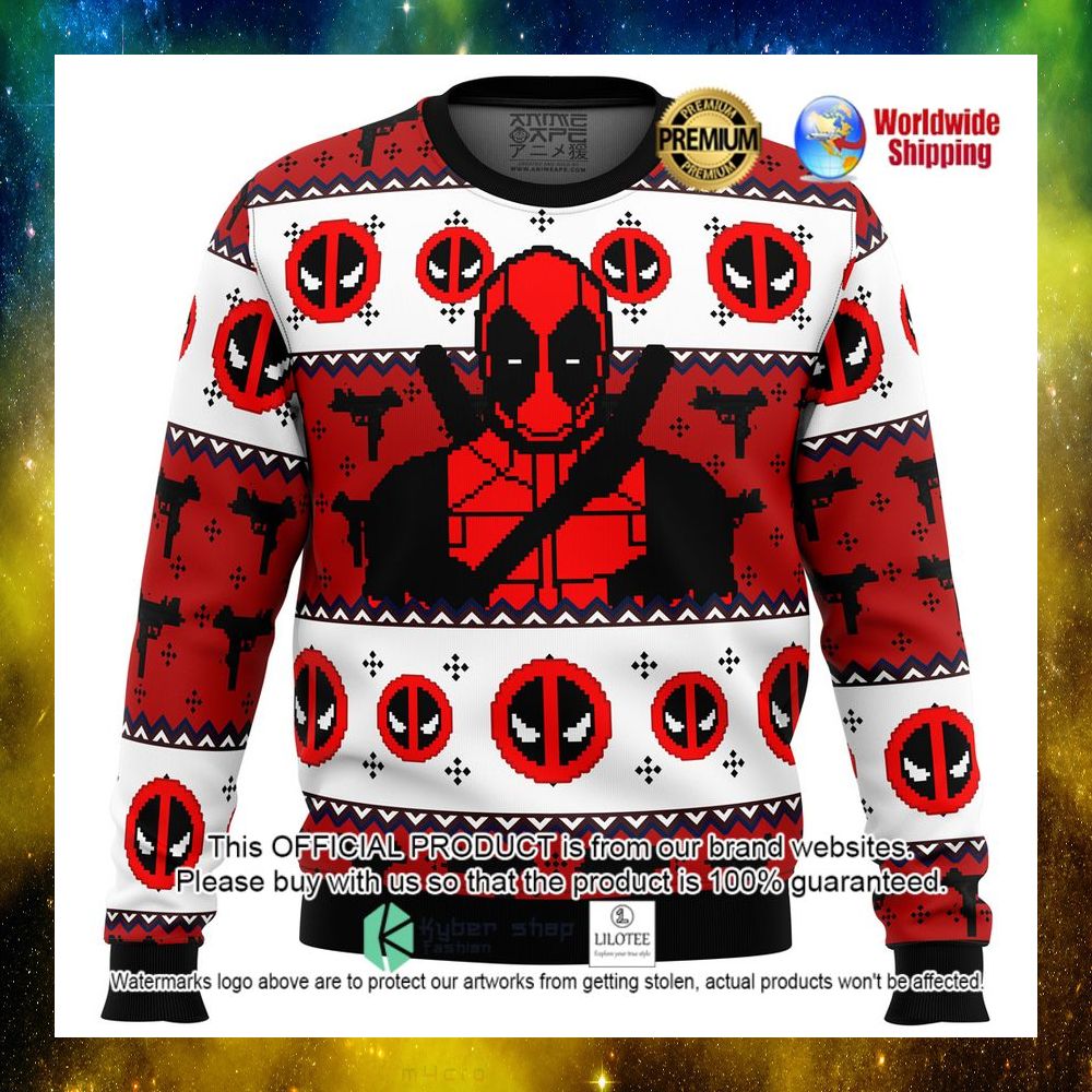 deadpool marvel guy christmas sweater 1 442