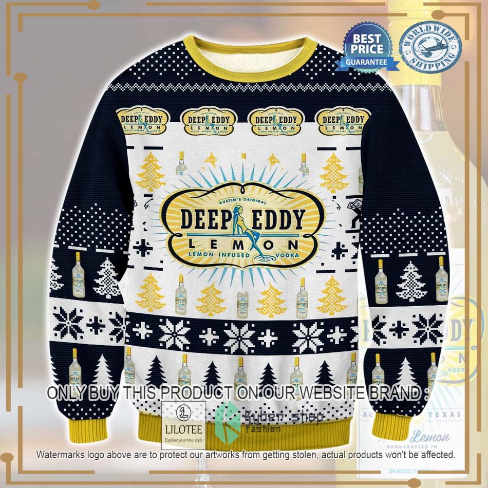 deep eddy lemon ugly christmas sweater 1 11570