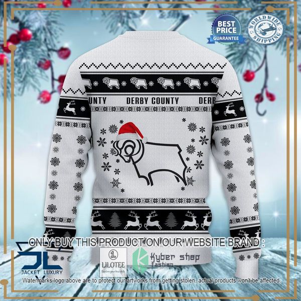 derby county white christmas sweater 3 94769