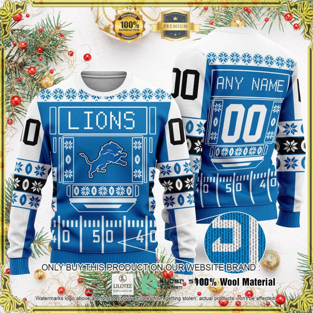 detroit lions nfl personalized ugly sweater 1 19558