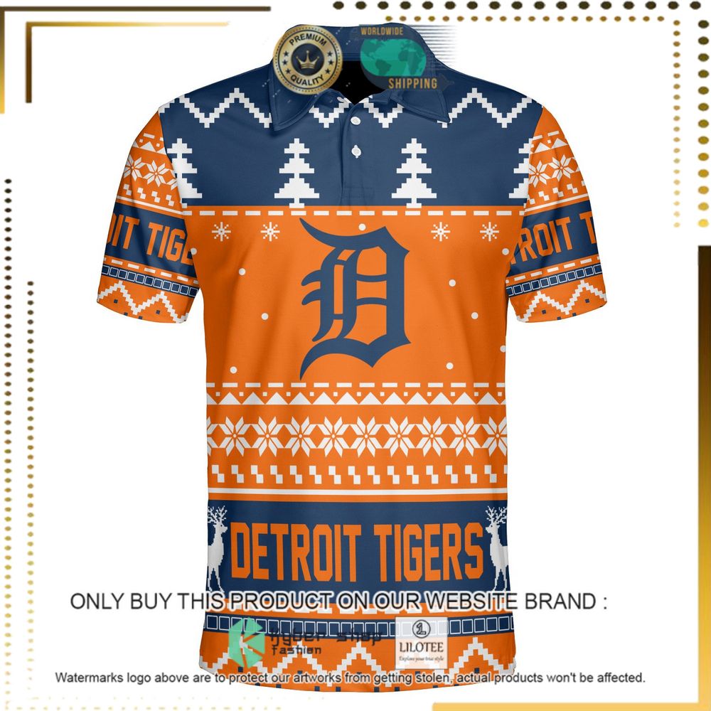 detroit tigers personalized sweater polo 1 18356