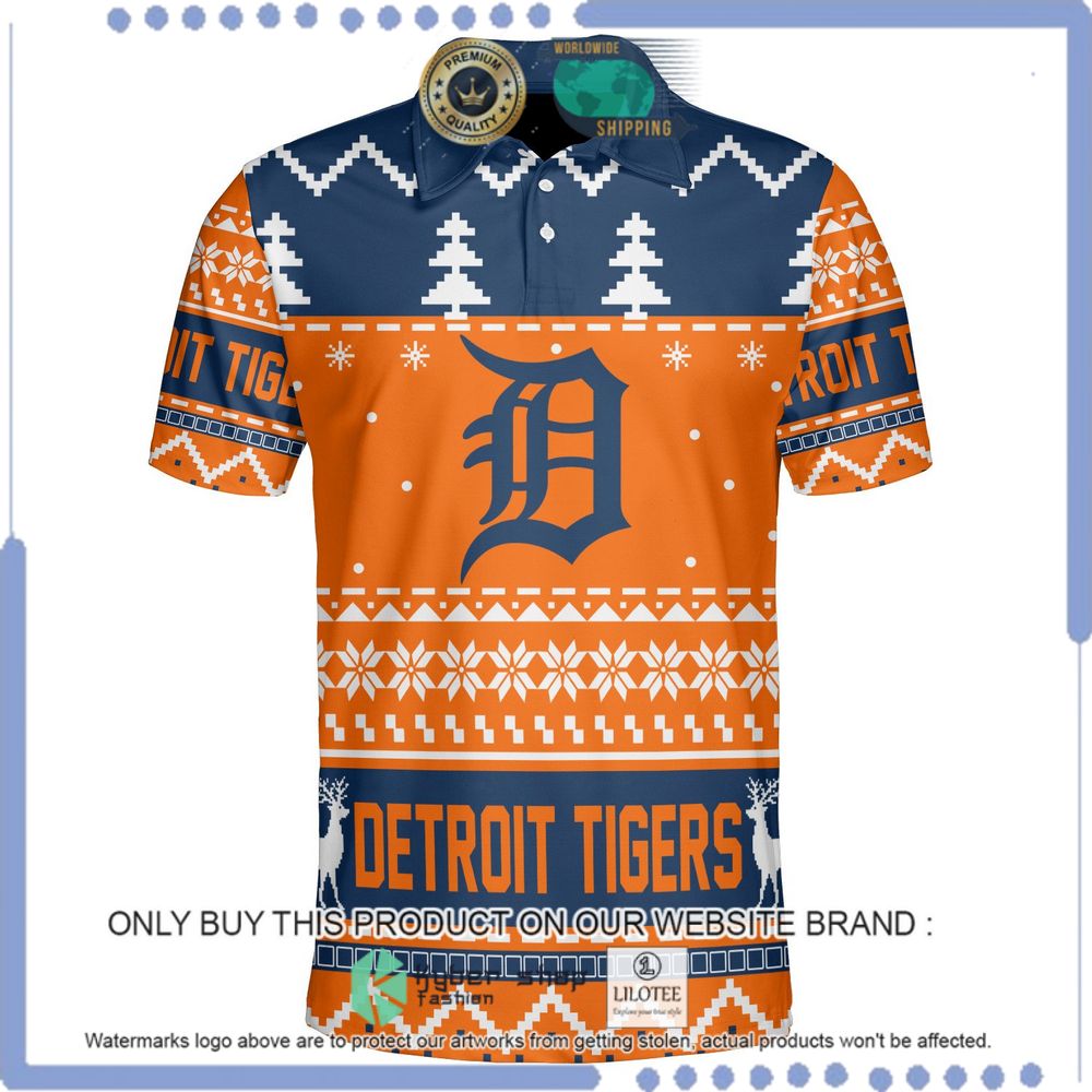 detroit tigers personalized sweater polo 1 33297