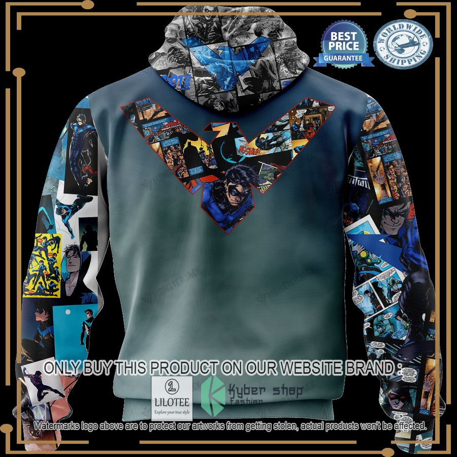 dick grayson dc comics universe blue hoodie hoodie mask 2 54636