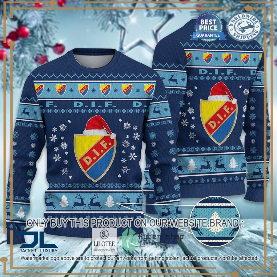 djurgardens if fotbollsforening christmas sweater 1 43727