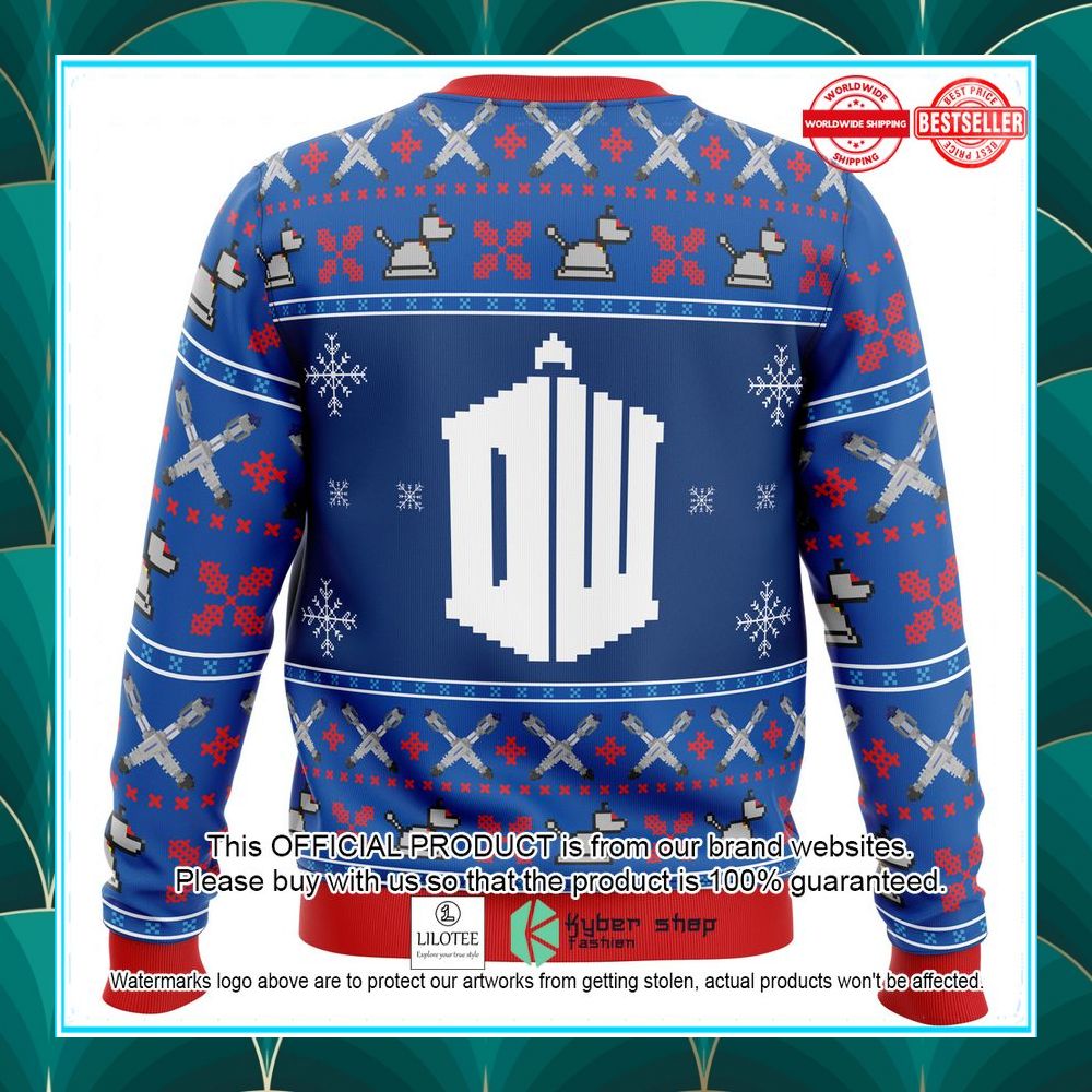 doctor who tardis christmas sweater 5 410