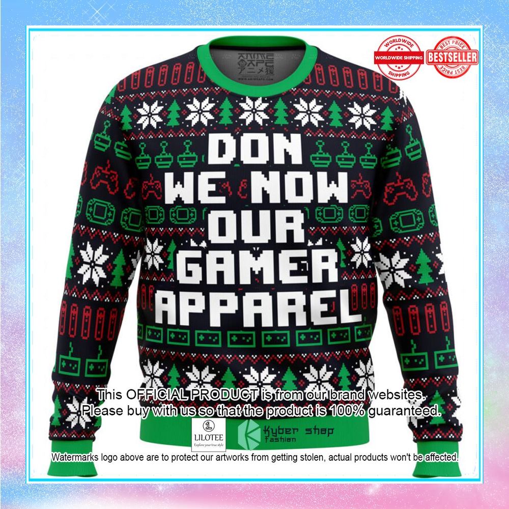 don we now our gamer christmas sweater 1 731
