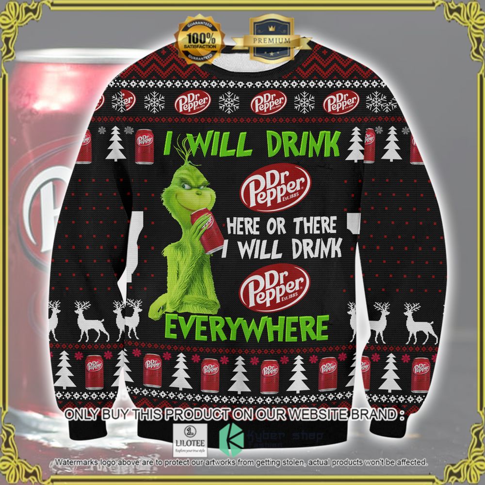 dr pepper grinch i will drink ugly sweater 1 96055